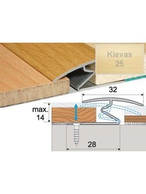 Profilis Effector A69 sujungimo | klevas 180 cm Profilis Effector A69 sujungimo | klevas 180 cm