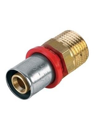 Presuojamas adapteris TDM Brass Art 16 mm x ½" Presuojamas adapteris TDM Brass Art 16 mm x ½"