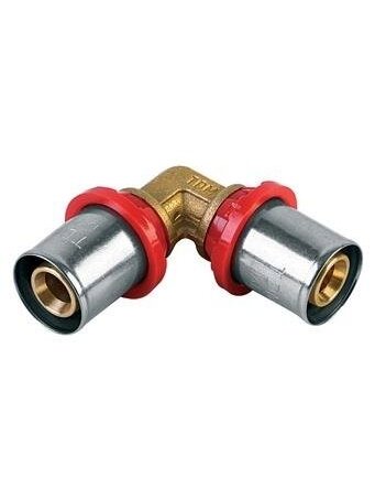 Presuojama alkūnė TDM Brass Art 1665, 16 x 16 mm Presuojama alkūnė TDM Brass Art 1665, 16 x 16 mm