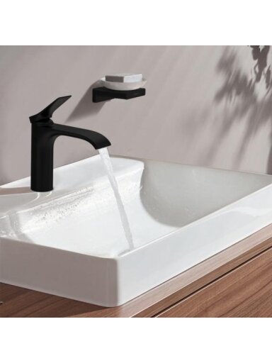 Praustuvės maišytuvas HANSGROHE COMFORTZONE 110, juodas