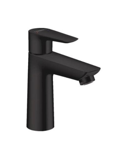Praustuvės maišytuvas HANSGROHE TALIS E110, juodas