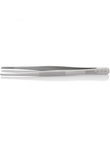 Precizinis pincetas 145mm, nerūdijančio plieno, Knipex