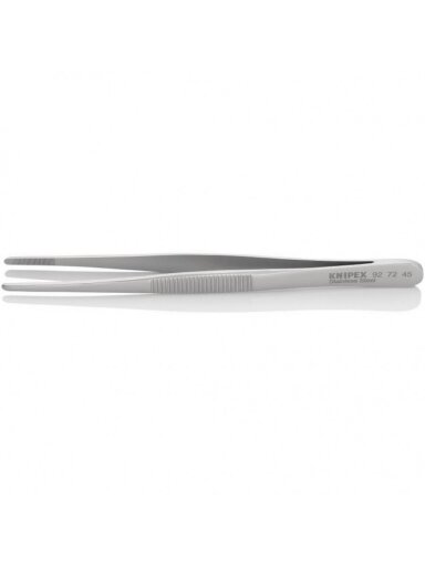 Precizinis pincetas 145mm, nerūdijančio plieno, Knipex