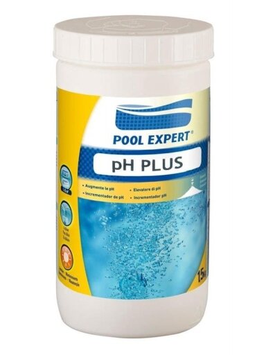 Preparatas baseino vandens pH didinti Pool Expert, 1 kg