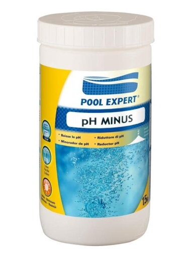 Preparatas baseino vandens pH mažinti Pool Expert, 1.5 kg
