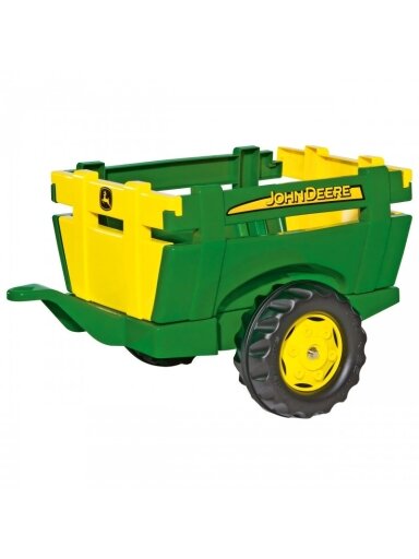 Priekaba Rolly Toys rollyTrailer JOHN DEERE