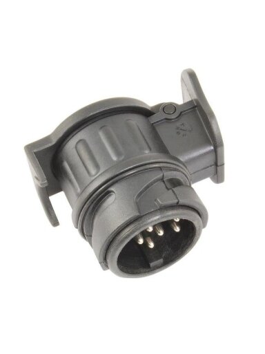 Priekabos kontaktų adapteris Tema 13-7, 16 cm, juoda