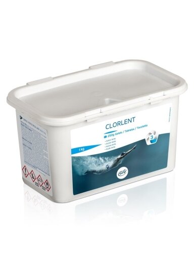 Priemonė baseino vandens dezinfekcijai Pool Expert, 1 kg