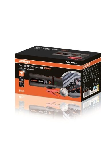 PRIETAISAS AUTO UŽVESTI 1500A 12V
