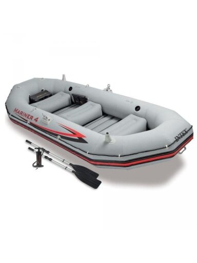 Pripučiama valtis Intex MARINER 4 Boat Set, 328x145x48 cm