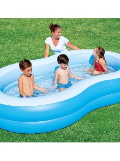 Pripučiamas Baseinas Bestway 54117 3217,  262 cm x 157 cm x 46 cm