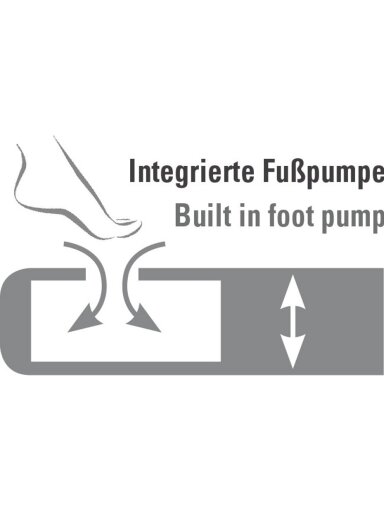 Pripučiamas čiužinys High Peak Single Comfort Plus 185x74x20