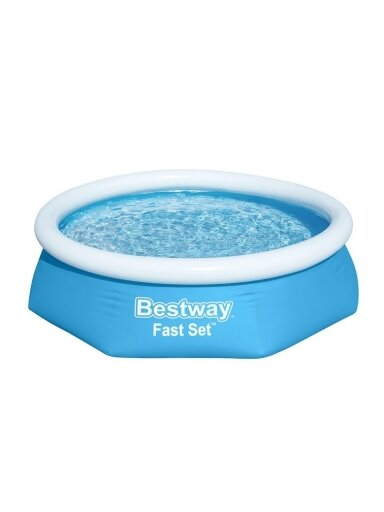 Pripučiamasis baseinas BESTWAY 57448, 244×61 cm, 1880 l Pripučiamasis baseinas BESTWAY 57448, 244×61 cm, 1880 l