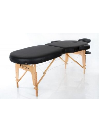 Sulankstomas masažo stalas RESTPRO® VIP OVAL 2 Black