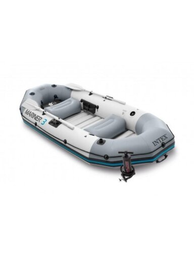 Pripučiami 3-vietė Intex Mariner 3 valtis rinkinys (297x127x46 cm) Pripučiami 3-vietė Intex Mariner 3 valtis rinkinys (297x127x46 cm)