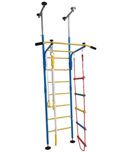 Sporto kompleksas, gimnastikos sienelė RESTPRO® KID-3 Blue