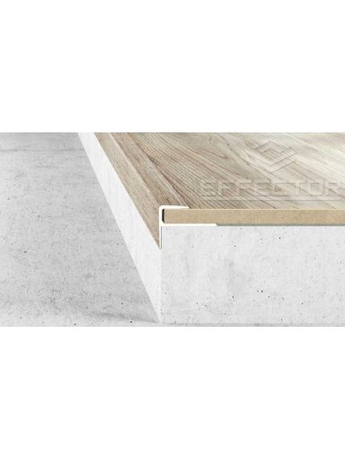 Profilis Effector A60 laiptams | 120cm, sidabrinis