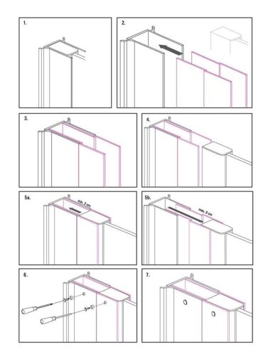 PROFILIS PRAPLĖT NERO 200 CM JUOD