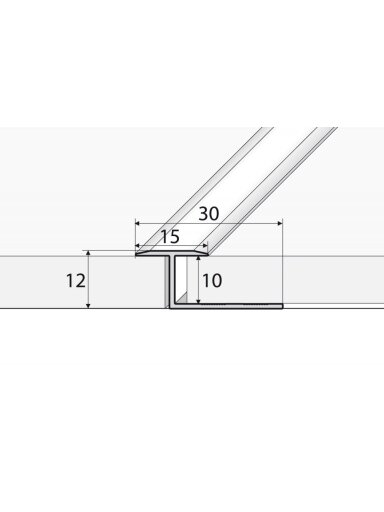 Profilis S92 lenktas 15х10mm, 2.5m Effector | ąžuolas Profilis S92 lenktas 15х10mm, 2.5m Effector | ąžuolas