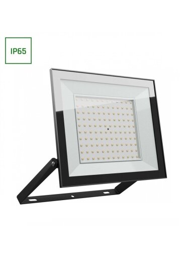 PROŽEKTORIUS LAUKO LED 100W 230V NW IP65 JUODAS