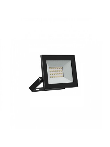 PROŽEKTORIUS LAUKO LED 20W 230V NW IP65 JUODAS