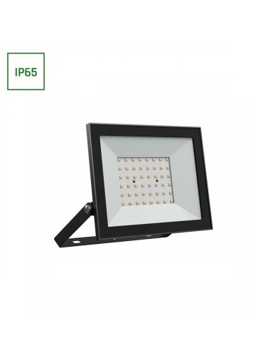 PROŽEKTORIUS LAUKO LED 50W 230V NW IP65 JUODAS