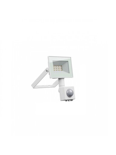 PROŽEKTORIUS LAUKO LED SU JUDESIO DAVIKLIU 10W 230V NW IP44