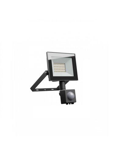 PROŽEKTORIUS LAUKO LED SU JUDESIO DAVIKLIU 20W 230V NW IP44
