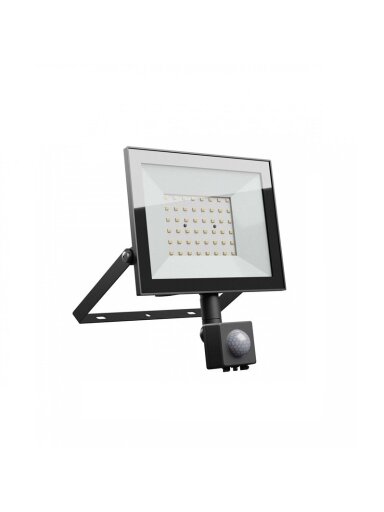 PROŽEKTORIUS LAUKO LED SU JUDESIO DAVIKLIU 50W 230V NW IP44