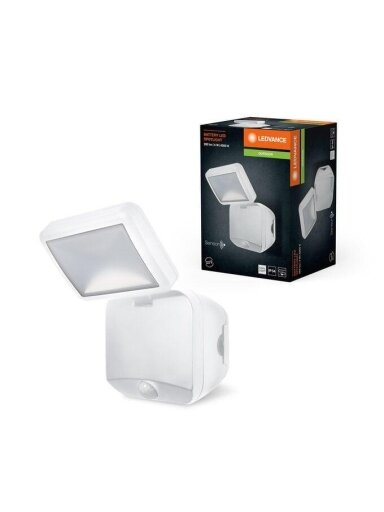 Prožektorius Osram, 4 W, 4000 °K, IP54, baltas