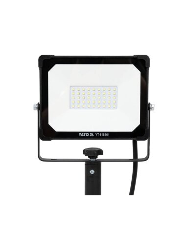 Prožektorius su stovu SMD LED 30W 2850 LM Yato