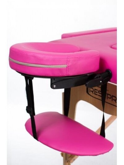 Sulankstomas masažo stalas RESTPRO® Classic-2 Pink 3 Sulankstomas masažo stalas RESTPRO® Classic-2 Pink 3