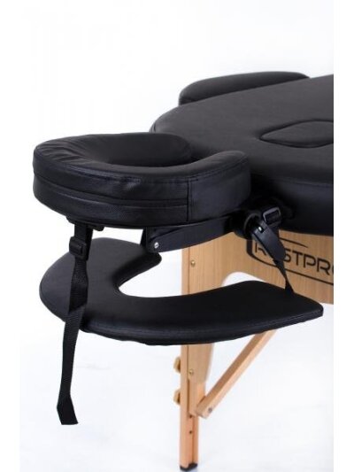 Sulankstomas masažo stalas RESTPRO® Classic Oval 2 Black 3 Sulankstomas masažo stalas RESTPRO® Classic Oval 2 Black 3