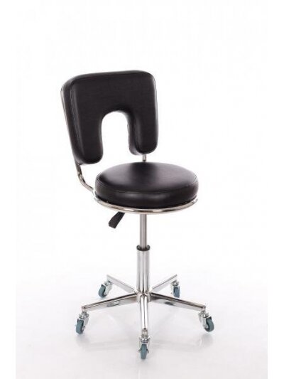 Masažuotojo kėdė RESTPRO® Round 4 black 3 Masažuotojo kėdė RESTPRO® Round 4 black 3