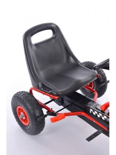 Vaikiškas sportinis kartingas Go-Kart A-15 Red (3-8 metai) 2