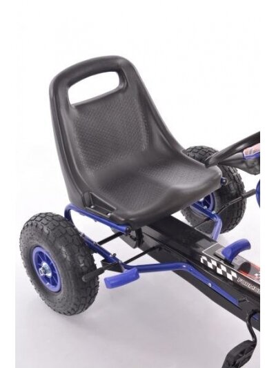 Vaikiškas sportinis kartingas Go-Kart A-15 Blue (3-8 metai) 2