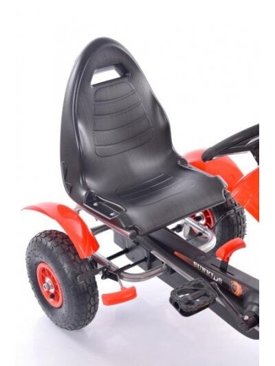 Vaikiškas sportinis kartingas Go-Kart F618 Red (4-10 metų) 2 Vaikiškas sportinis kartingas Go-Kart F618 Red (4-10 metų) 2