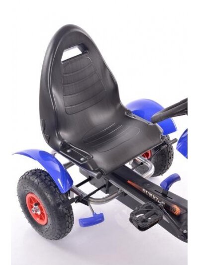 Vaikiškas sportinis kartingas Go-Kart F618 Blue (4-10 metų) 2