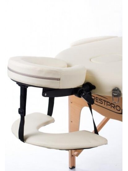 Sulankstomas masažo stalas RESTPRO® Classic Oval 3 Cream 3 Sulankstomas masažo stalas RESTPRO® Classic Oval 3 Cream 3