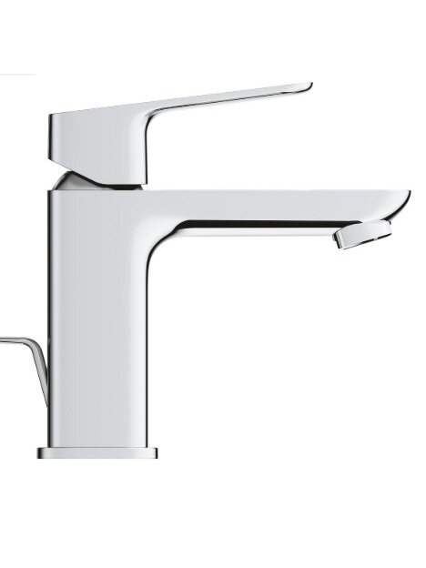 Praustuvo maišytuvas Grohe Cubeo, 1/2, S dydžio, su d.v., chromas 1 Praustuvo maišytuvas Grohe Cubeo, 1/2, S dydžio, su d.v., chromas 1