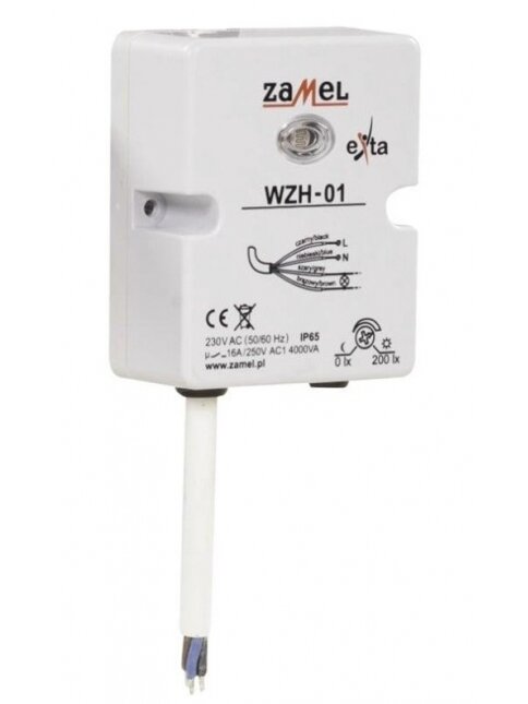 Prieblandos jungiklis VZH-01, 16A, IP65 1 Prieblandos jungiklis VZH-01, 16A, IP65 1