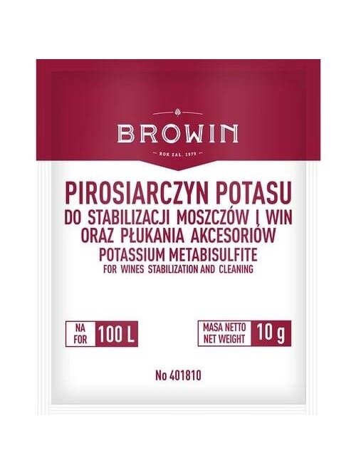 Priedas vyno gamybai Browin 401810, balta/raudona Priedas vyno gamybai Browin 401810, balta/raudona