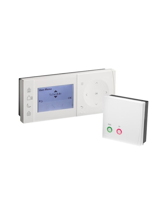 Programuojamas patalpos termostatas ir imtuvas TPOne-RF + RX1S RF, baterija maitinamas, radijo ryšiu valdomas 1 Programuojamas patalpos termostatas ir imtuvas TPOne-RF + RX1S RF, baterija maitinamas, radijo ryšiu valdomas 1