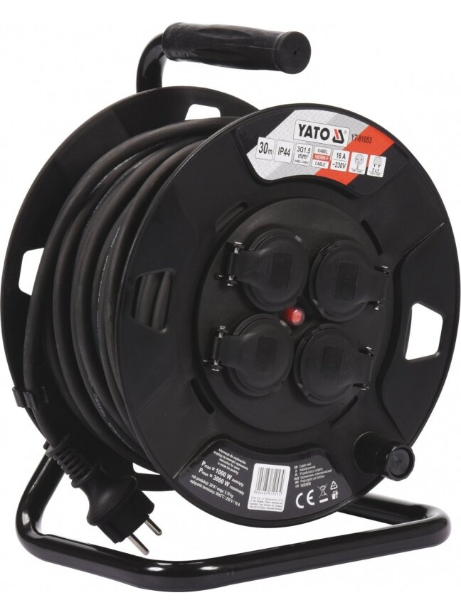 Prailgintojas elektros 3x1,5mm² Yato | 30m, 16A Prailgintojas elektros 3x1,5mm² Yato | 30m, 16A