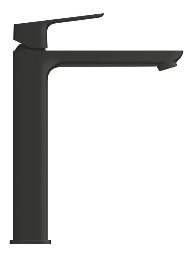Praustuvo maišytuvas Grohe Cubeo, 1/2", XL dydžio, matinė juoda sp. 1 Praustuvo maišytuvas Grohe Cubeo, 1/2", XL dydžio, matinė juoda sp. 1