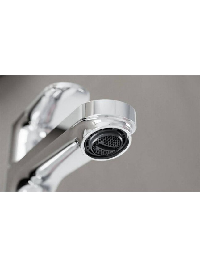Praustuvo maišytuvas Hansgrohe Rebris S 72580000, chromo 1 Praustuvo maišytuvas Hansgrohe Rebris S 72580000, chromo 1