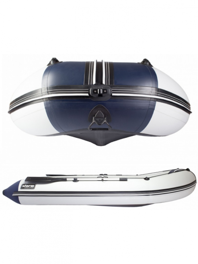 Pripučiama valtis AQUA-STORM Stk-300 (Balta/mėlyna) 2