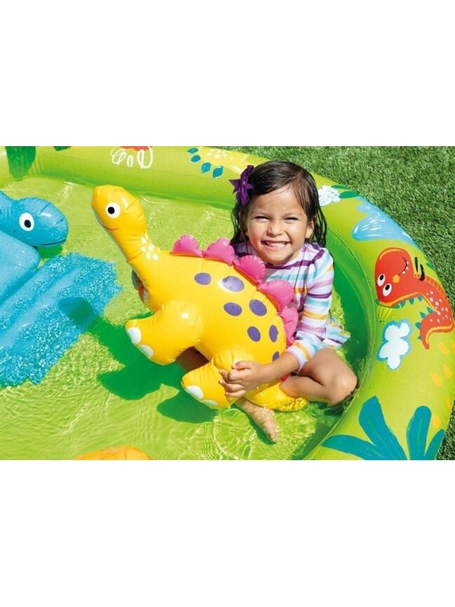 Pripučiamoji žaidimų aikštelė INTEX 57166NP, 191×152×58 cm 2 Pripučiamoji žaidimų aikštelė INTEX 57166NP, 191×152×58 cm 2