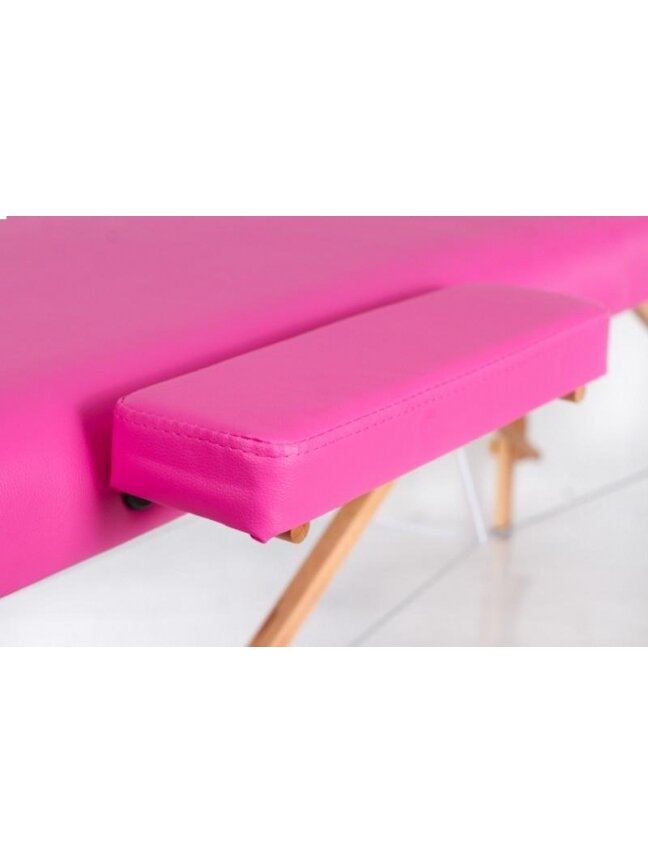 Sulankstomas masažo stalas RESTPRO® Classic-2 Pink 5 Sulankstomas masažo stalas RESTPRO® Classic-2 Pink 5