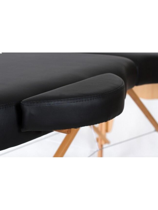 Sulankstomas masažo stalas RESTPRO® VIP OVAL 2 Black 5 Sulankstomas masažo stalas RESTPRO® VIP OVAL 2 Black 5